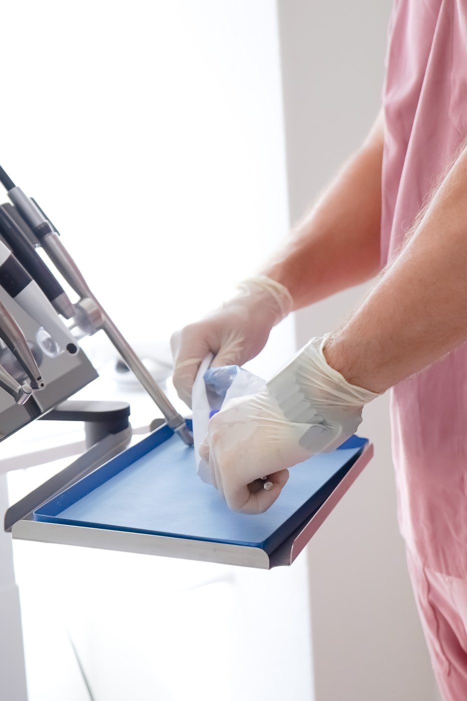 Shooting en clinique : préparation du plateau